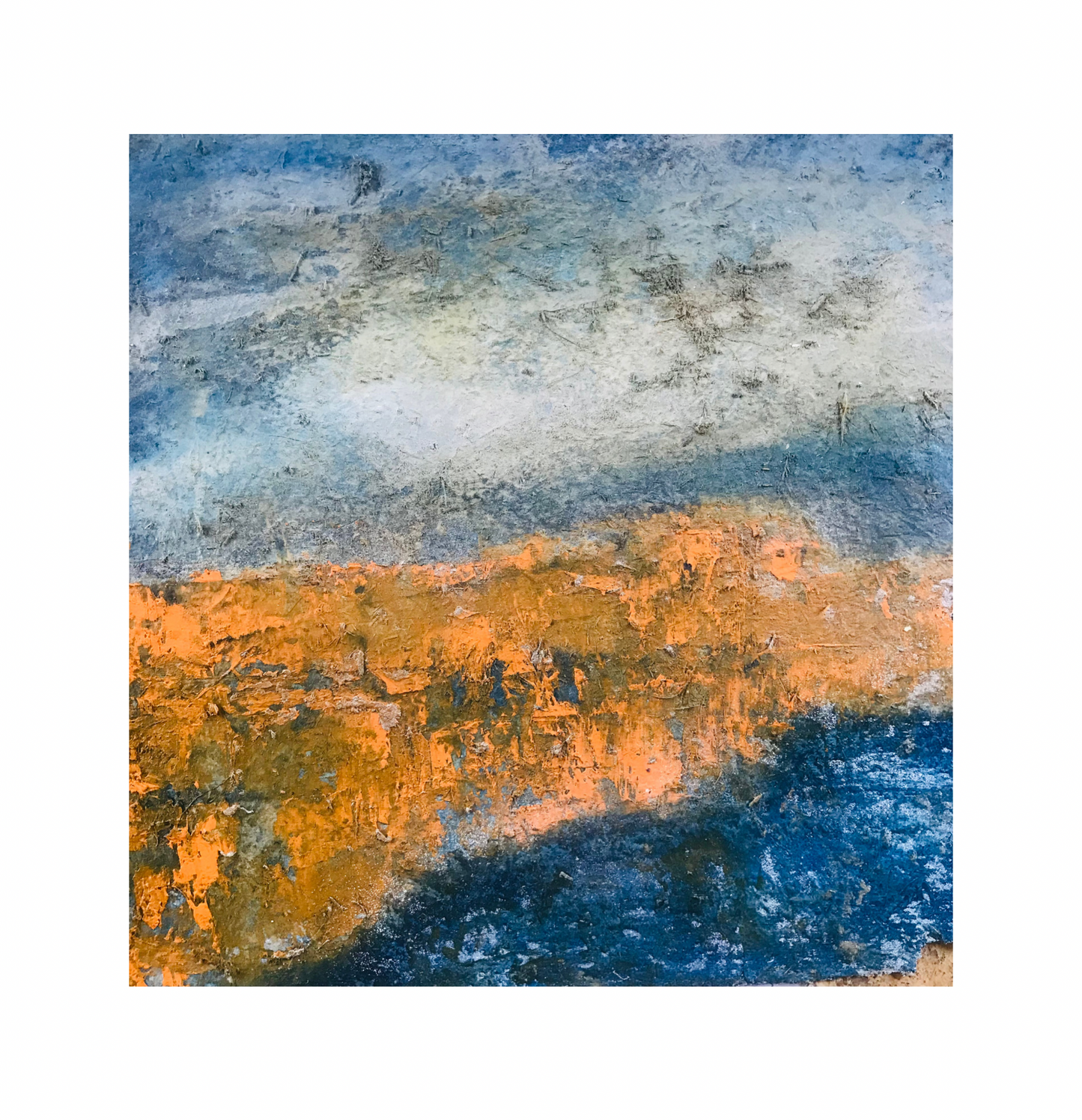 Abstraction figurative - falaise