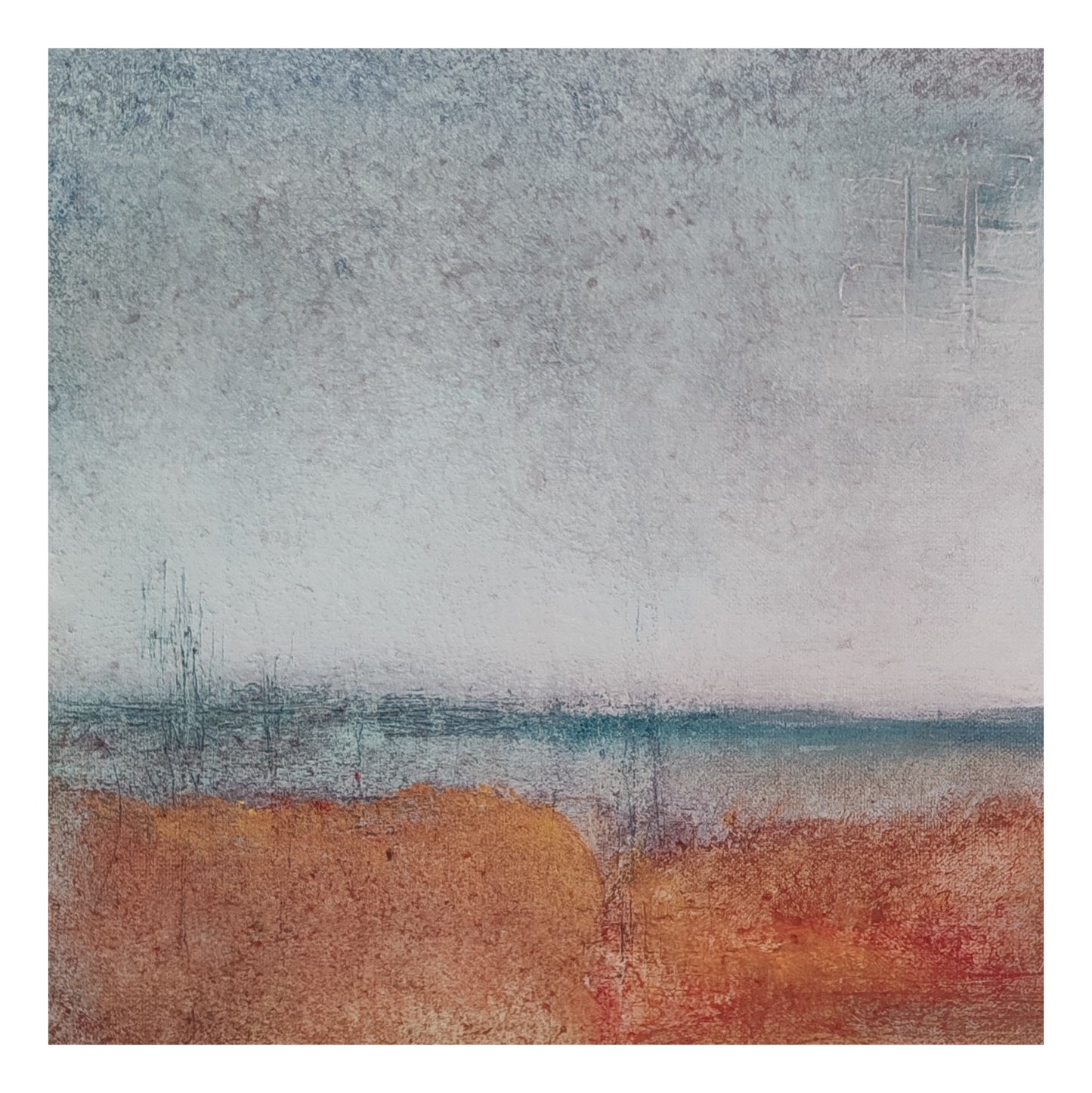 Sur la plage bandonnée